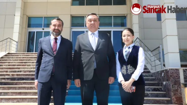 Büyükelçi Ömüraliyev'den, Başkan Şerifoğulları'na Ziyaret