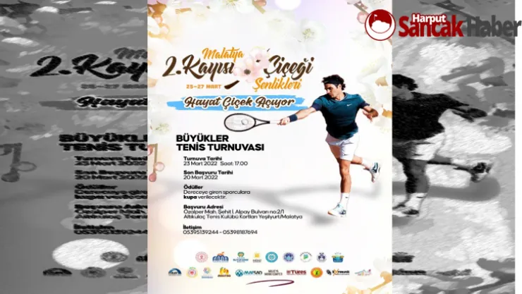 Büyükler Tenis Turnuvası Yapılacak