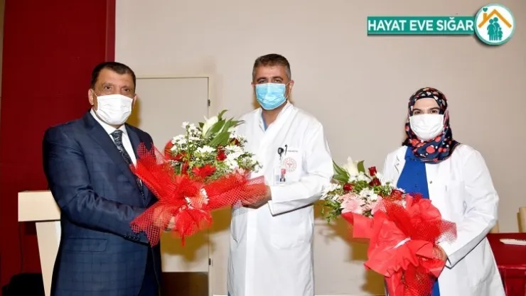 Büyükşehir Belediye Başkanı Selahattin Gürkan'dan Hemşirelere Anlamlı Ziyaret