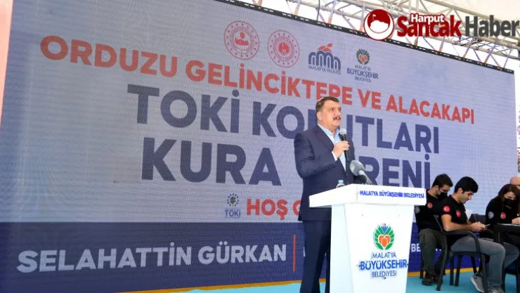Büyükşehirde  TOKİ Kura Çekimi