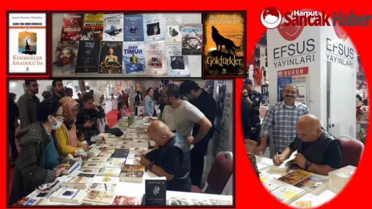 Çağdaş Destan Yazarı Ahmet Haldun Terzioğlu Elazığ Kitap Fuarında