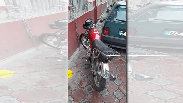 Çalıntı motosiklet Yakalandı