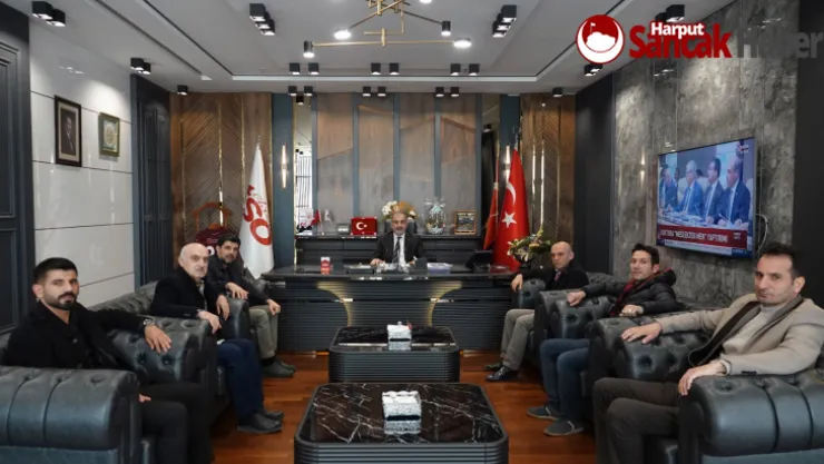 Çemişgezekliler Derneği'nden Başkan Alan'a ziyaret