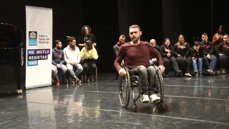 'Coğrafyanın Aşkları' müzikali engellilerin yüzünü güldürdü