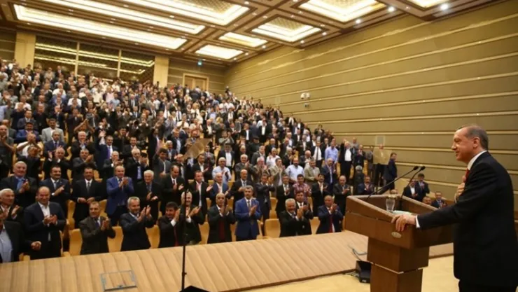 Cumhurbaşkanı Erdoğan, Muhtarlarla 9. Muhtarlar Toplantısı'nda Buluştu