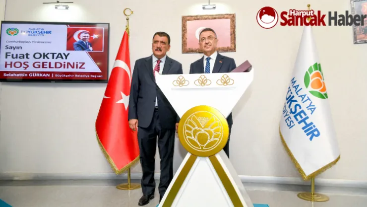 Cumhurbaşkanı Yardımcısı Fuat Oktay, Başkan Gürkan'ı Ziyaret Etti