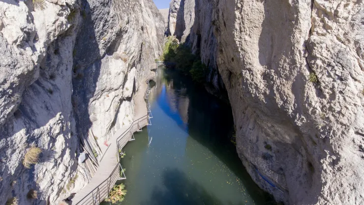 Darende'nin İçme Suyuna Hayat Veren Proje: 'Tohma Kanyonu'ndan Cazibeyle Su'