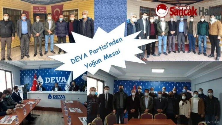 DEVA Partisi'nden Yoğun Mesai