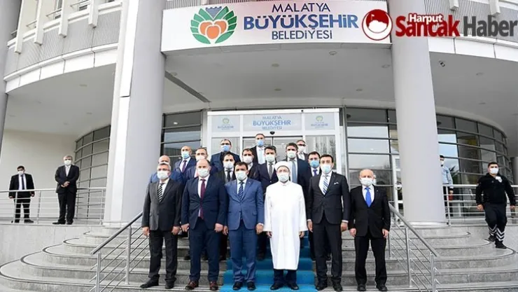 Diyanet İşleri Başkanı Ali Erbaş'tan Başkan Gürkan'a Ziyaret