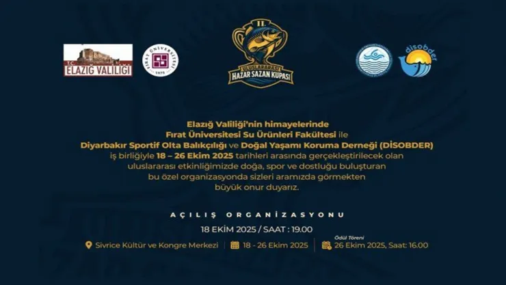 Doğa, Spor ve Dostluk Elazığ'da Buluşuyor