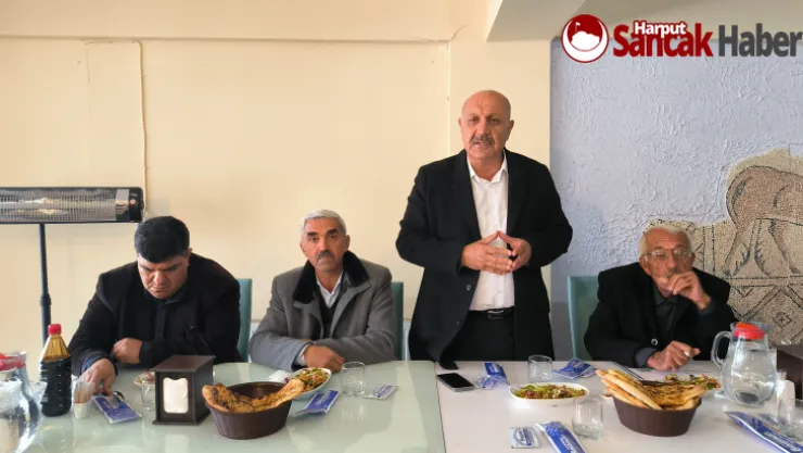 Doğanşehir Belediye Başkanı Zelyurt muhtarlarla bir araya geldi