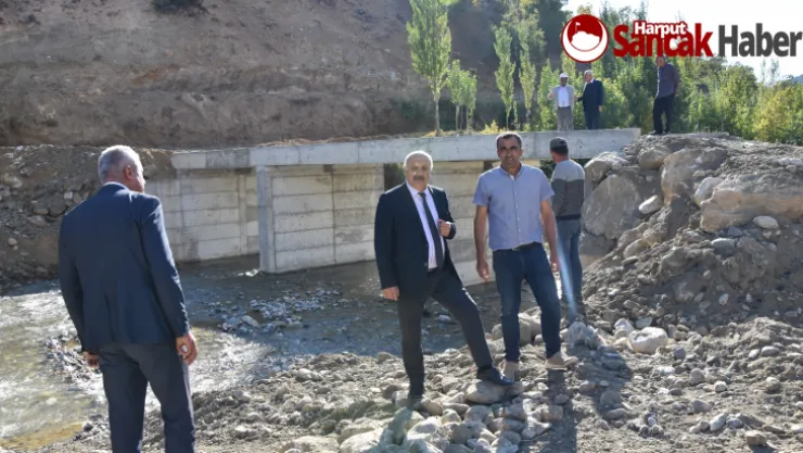 Doğanşehir Belediyesi Küçüklü'ye Köprü Yaptırdı