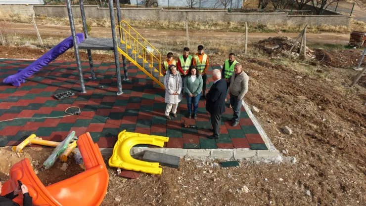 Doğanşehir Güzelköy'e Modern Çocuk Parkı