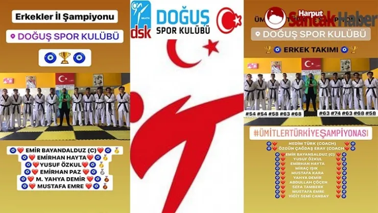 Doğuş Spor Kulübü Taekwondocularından Bir Başarı Daha