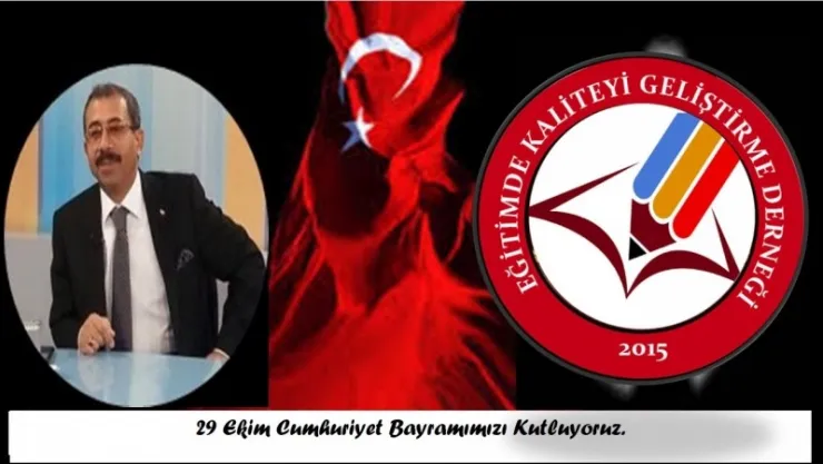 EKG Derneği Başkanı Akgün '29 Ekim Cumhuriyet Bayramımızı Kutluyoruz.' dedi.