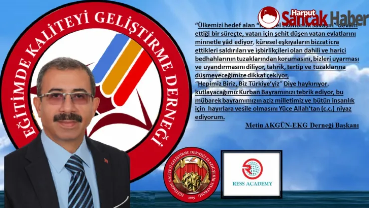 EKG Derneği Başkanı Akgün'den Kurban Bayramı Açıklaması