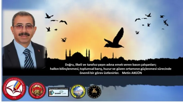 EKG Derneği Başkanı AKGÜN'den 'Çalışan Gazeteciler Günü' Basın Açıklaması,