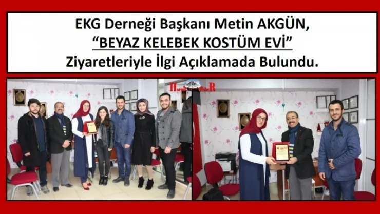 EKG Derneği Başkanı Metin AKGÜN, ziyaretleriyle ilgi basın açıklamasında bulundu.