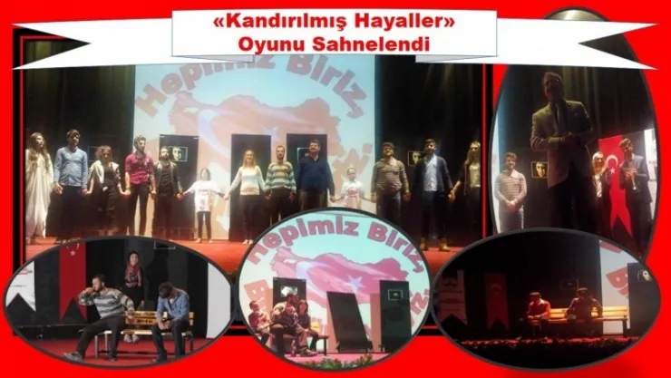 EKG Derneği Elazığ Şehir Tiyatrosu değerler eğitimi odaklı yeni bir oyunla  sahne aldı.