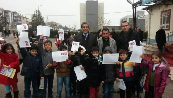 ELAZIĞ ,24 KASIM İLKOKULU'NDA KARNE SEVİNCİ