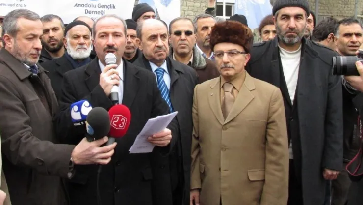 Elazığ AGD Basın Açıklaması Paris Yürüyüşü