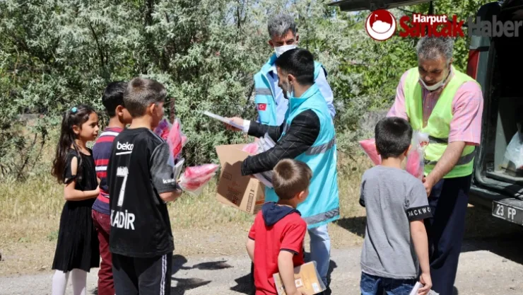 Elazığ Belediyesi Bayramda Çocukları Unutmadı
