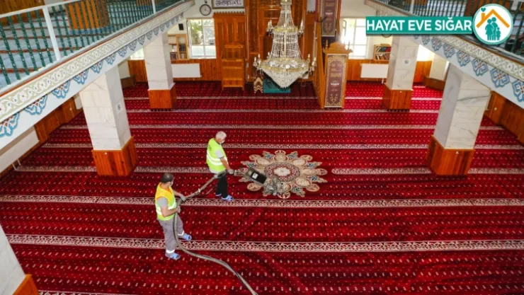 Elazığ Belediyesi Camilerde Hijyen Çalışması Başlattı