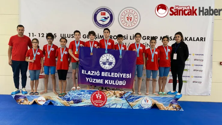Elazığ Belediyesi EBUAŞ Spor Kulübü Yüzmede de İddialı
