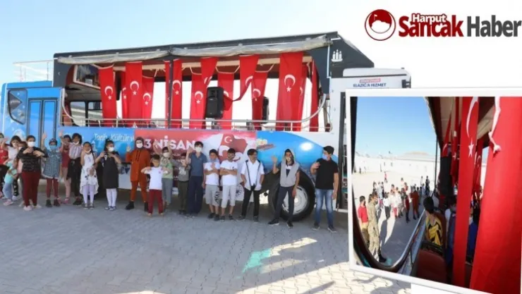 Elazığ Belediyesi Gençlik Meclisi'nden Miniklere Özel 23 Nisan Kutlaması
