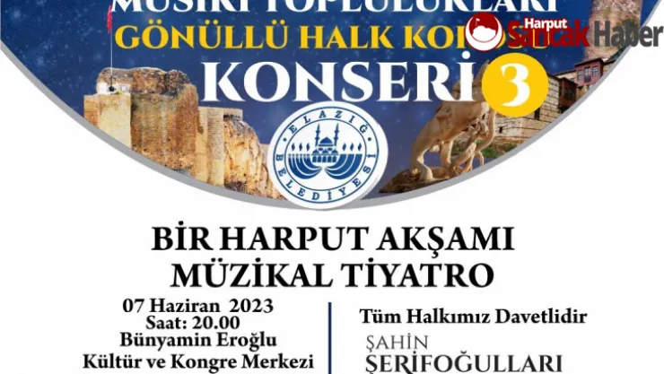 Elazığ Belediyesi Halk Korosu'nun Eşsiz Eserleri Sanatseverlerle Buluşacak