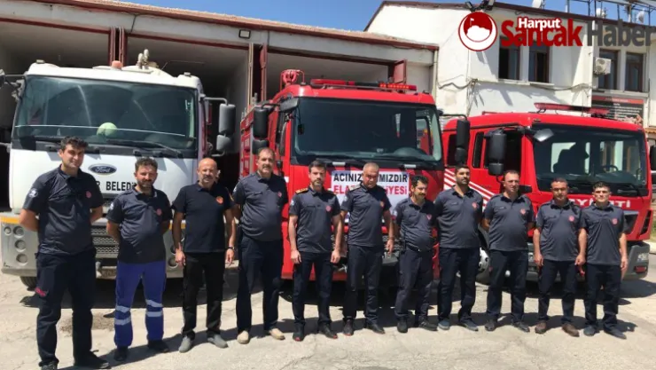 Elazığ Belediyesi İtfaiyesi'nden Manavgat'a Destek