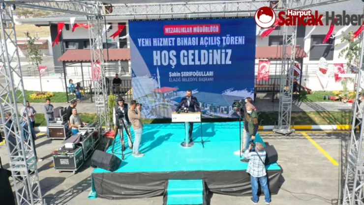 Elazığ Belediyesi Mezarlıklar Müdürlüğü Yeni Hizmet Binasının Açılışı Gerçekleştirildi
