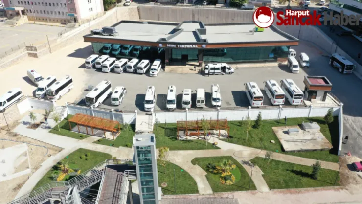 Elazığ Belediyesi Mini Terminal Binası Tamamlandı