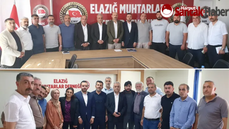 ELAZIĞ BELEDİYESİ MUHTARLARLA YENİ DÖNEMDE DE ÖNEMLİ FAALİYETLER GERÇEKLEŞTİRECEK