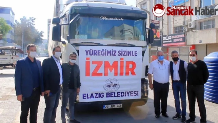 Elazığ Belediyesi'nden İzmir'e Destek