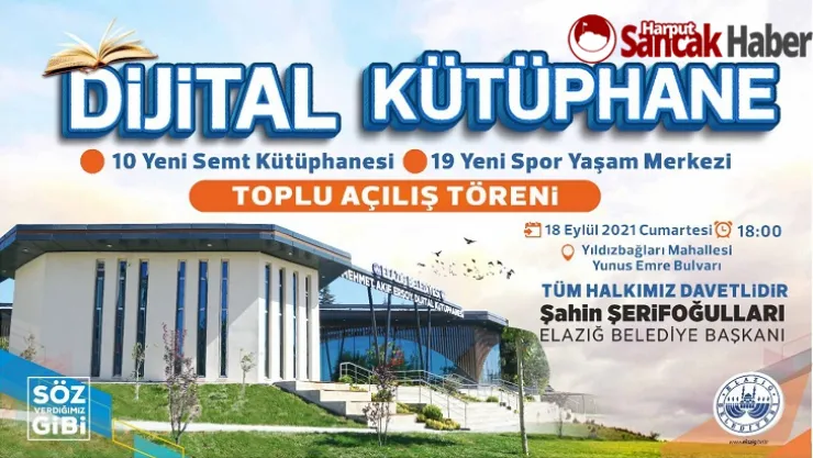 Elazığ Belediyesi'nden Toplu Açılış Törenine Davet