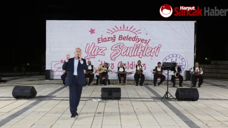 Elazığ Belediyesi Yaz Şenlikleri Başladı