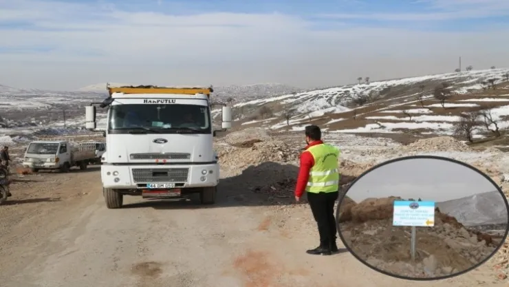 Elazığ Belediyesi'nden Hafriyat Duyurusu