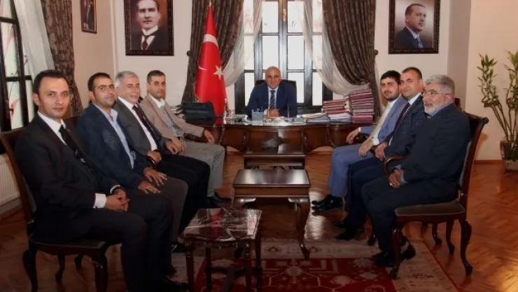 Elazığ Ekonomi Platformu'ndan Vali Zorluoğlu'na Ziyaret