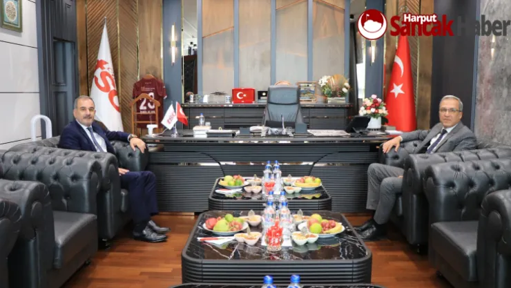 Elazığ Emniyet Müdürü Adnan Karayel'den Başkan Alan'a Ziyaret