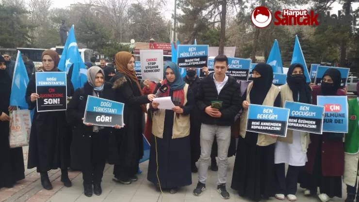 ELAZIĞ Genç İHH: Doğu Türkistanlı Kadınlara Ses Verin!