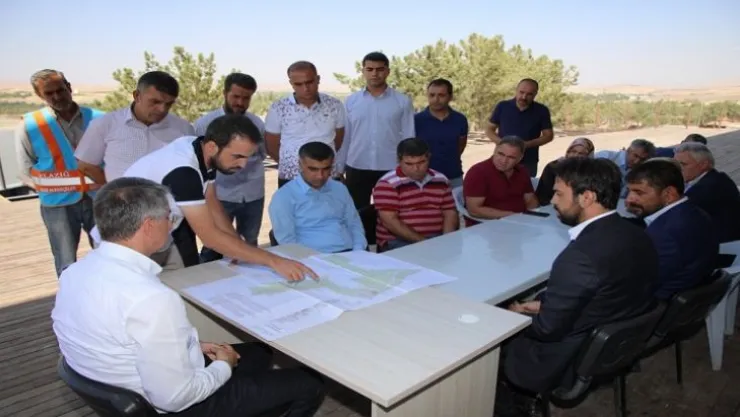 Başkan Yanılmaz Cip Barajı Mesire Alanı'nda İncelemelerde Bulundu