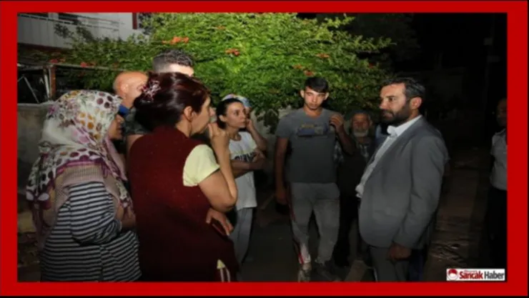 BAŞKAN ŞERİFOĞULLARI AFET SONRASI İNCELEMELERİNİ SÜRDÜRÜYOR
