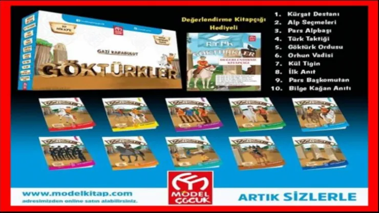 ÇOCUKLAR İÇİN GÖKTÜRKLER HİKAYE SETİ