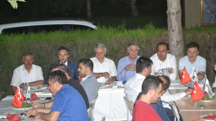 Dost Meclisine Elazığ Belediye Başkanı ve ETSO Başkanı Konuk Oldu.