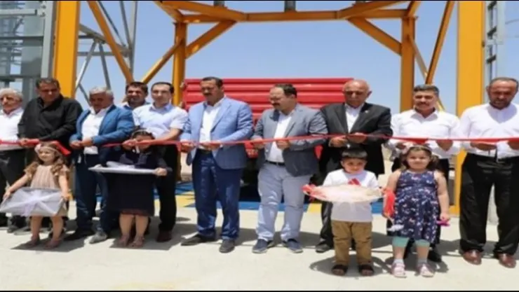 Çelik Silo Tesisi Tamamlandı