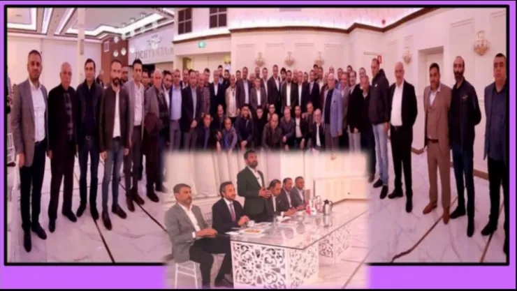BAŞKAN ŞERİFOĞULLARI HOLLANDA'DA İŞ ADAMLARIYLA BULUŞTU
