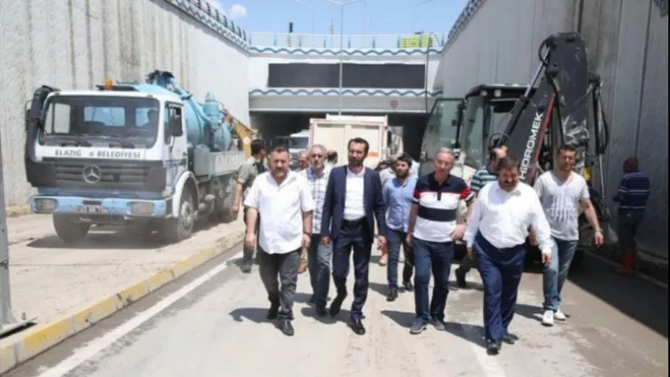 Başkan Şerifoğulları Afetten Etkilenen Yerleri Gezdi