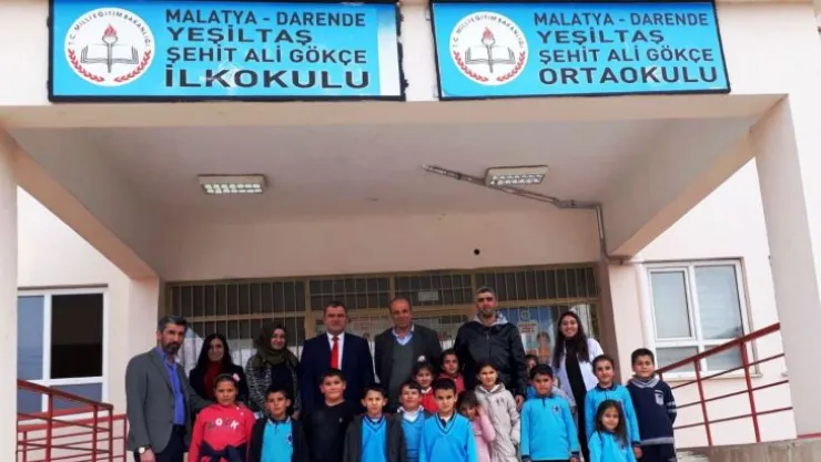 BİMYAD ve ABYB Tarafından Okul Kütüphanesine  Kitap Yardımı
