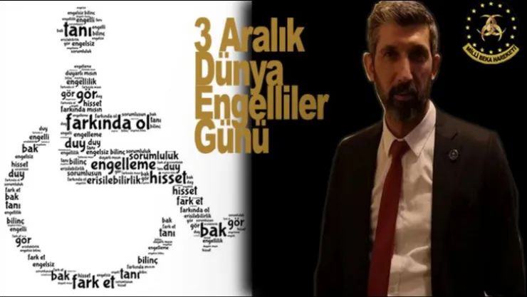Başkan Ayğün'den  3 Aralık Dünya Engelliler Günü Mesajı